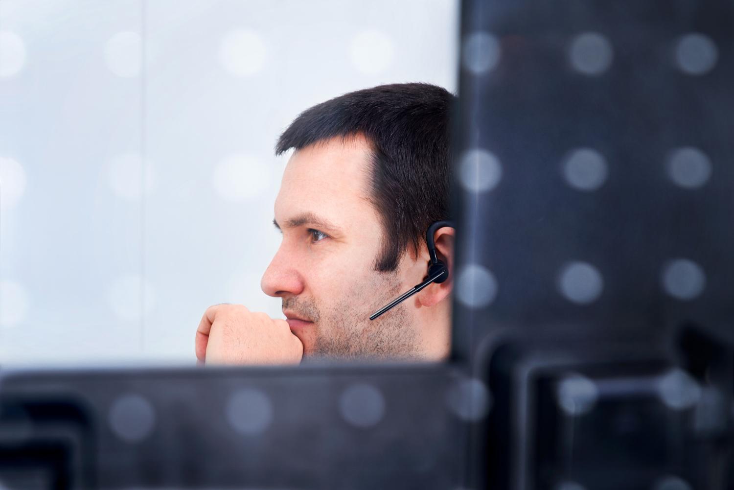 Foto Mitarbeiter Telefon